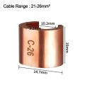 C Type Clip Buckle C Type Copper Wire Clip Copper Copper C-shaped Clamp Copper Wire Connector Cable. 