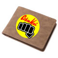 2024 Cobra Kai Movie Men's Wallet New Popular Leather ID Card Credit Card Business Card Holder Zipper Wallet Foldable Coin Purse. 
