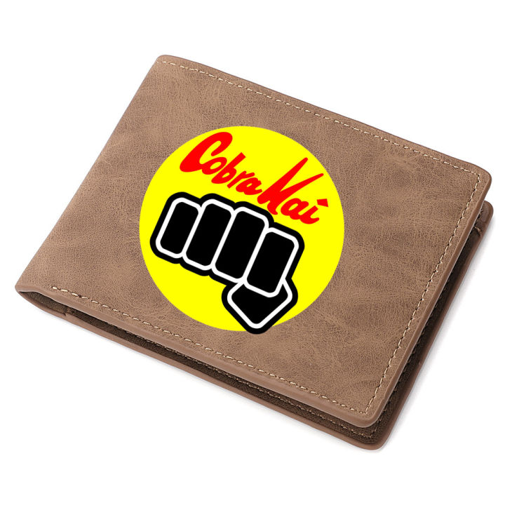 2024%20Cobra%20Kai%20Movie%20Men's%20Wallet%20New%20Popular%20Leather%20ID%20Card%20Credit%20Card%20Business%20Card%20Holder%20Zipper%20Wallet%20Foldable%20Coin%20Purse%20-%20Image%203