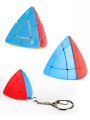 SENGSO Magic Tower 2x2 3x3 Magic Cube Pyraminx Special Cube Keychain cube Stickerless Speed Cube Triangle Cube Brain Teasers. 