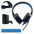 Gaming Headsets Helmet Bass Stereo Over-Head Earphone PC Laptop With Microphone Wired Headphone For PC PS4 Xbox Phone Gamer. 