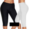 Women High Waisted Yoga Pants Squat Proof Cropped Training Tights Female Sports Fitness Gym Flex Capri Leggings For Ladies. 