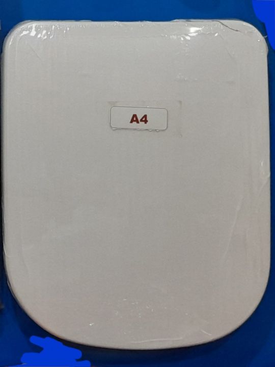 Commode Seat Cover Slow Down Soft Close Quick Release Square Bathroom ...