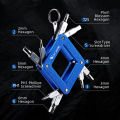 WEST BIKING Portable Multitool Repair Tool Bike Emergency Maintenance Multitool Bicycle Cycling Mechanic Repair Kit Tools. 