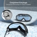 Outtobe Adult Swimming Goggles Large Frame with ear plug Waterproof Anti Fog Swim Glasses beach eye mask men women Diving Glasses Adults Water Sports Eye Protection Swimming Glasses. 