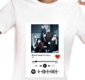 DON'T JUDGE ME Polycotton BTS Spotify T-Shirts for Women, Girls, White T-Shirt |BTS Army t-Shirts Spotify(FROM INDIA). 