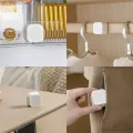 1/6Pcs Refrigerator Deodorizing Box Purifying Fresh-Keeping Activated Carbon To Remove Peculiar Smell Air Freshener Anti-Odor Box. 