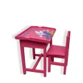 Wood Baby Desk & Chair. 