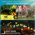 Outdoor Waterproof Led Garden Lawn Lamp/Solar Garden Lights-Firefly Lights /Swaying and Wind Dance Solar Lights /Waterproof Solar Outdoor Lights Decoration for Yard Patio Pathway. 