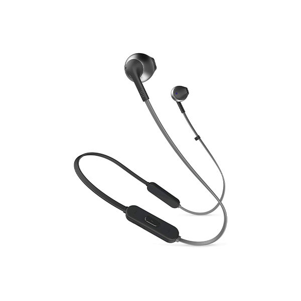 JBL Tune 205 BT 4.1 Bluetooth Connection Wireless Headphone Built-In Mic High-Quality Bass Sound Comfortable Wearing Lightweight In-Ear Earbud Headphone