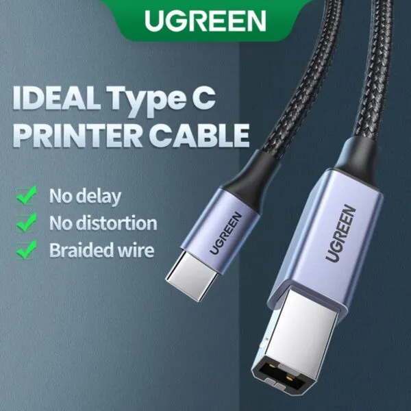 UGREN%20USB-C%20to%20USB%20Type%20B%202.0%20Printer%20Cable%201M%20-%20Image%202