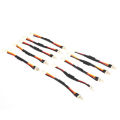 10PCS 3PIN Reduce PC Fan Speed Noise Extension Resistor Cable Wire 3 Pin Male to Female Connector for PC Fan. 