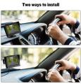 Auto_Smart_Look Combo 4.3 Dashboard TFT LCD Screen Rear View Monitor with 8 LED Night Vision Car Reverse Camera for Maruti Swift NUZ. 