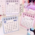 [ Wholesale Prices ] 2023 Cartoon Desk Calendars Cute Plans Writting Paper Calendar Foldable Mini Standing Notebook Creative Student Tabletop Ornament For Office School Family. 