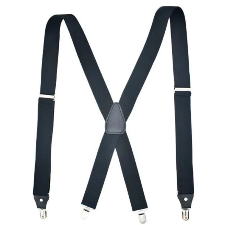 Men%20Suspenders%20High%20Elastic%20Adjustable%204%20Strong%20Clips%20Suspender%20Heavy%20Duty%20X%20Back%20Trousers%20Braces%20Pants%20Holder%20Wedding%20Wear%20-%20Image%204