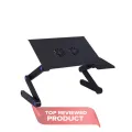 Multifunctional Laptop Table T8 - 360 Degree Multi-Angle Adjustable Folding Computer Desk. 