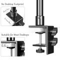 SH C-clamp Light Tripod Desktop Light Stand With 1/4 Ball Head Adjustable Tabletop Bracket Stand For Camera, Ring Light. 