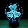 Newest LED Lamp Creative 3D LED Night Lights Novelty Illusion Night Lamp 3D Illusion Table Lamp For Home Decorative Light. 