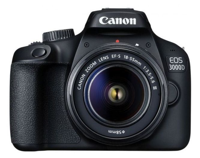 Canon 3000D With 18-55mm Lens Kit