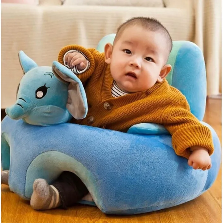 Baby Sofa COTTON FILLED Seat Learn to Sit Seat Kids Feeding Chair Washable Sofa for Infant Sofa Soft Seat