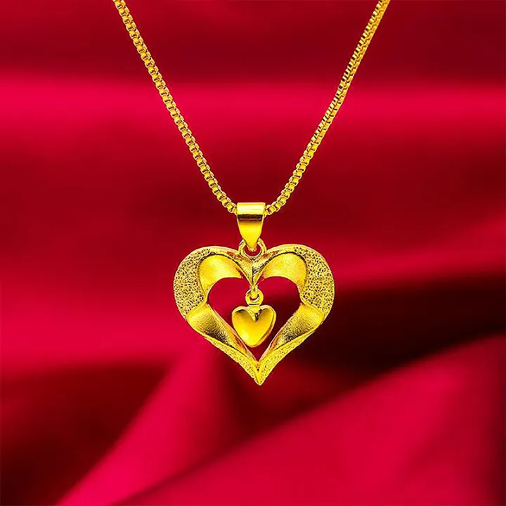 Gold%20Color%20Pendant%20Bird's%20Nest%20Lucky%20Clover%20Flower%20Heart%20Dangle%20For%20Women%20Charms%20Jewelry%20Necklace%20Accessories%20Wedding%20Party%20Gift%20Jessica%20-%20Image%207