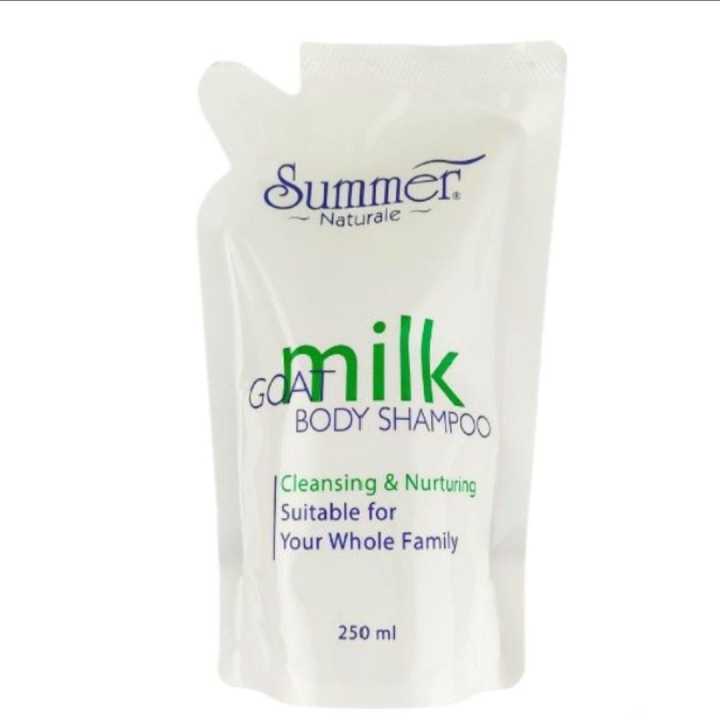 SUMMER BODY SHAMPOO 250ML GOATS MILK