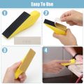 Yellow Hand Sanding Tools for MINI Sander for MINI Sander Kit for Detail Work Finger Sander for Crafts for MINI Sander for Small Projects. 