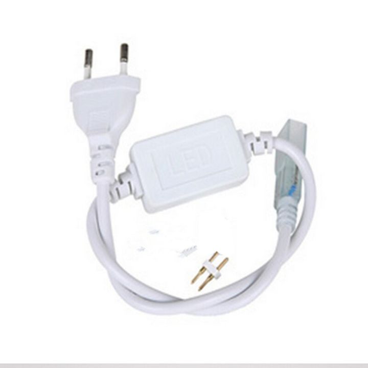 NEW%20220V%20Led%20Strip%20Light%20EU%20Power%20Adapter%20Plug%20For%20Flexible%205050%20Tape%20Ribbon%201PCS/LOT%20-%20Image%202