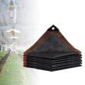 Shade Cloth with Reinforced Grommets Sunblock Mesh Durable Shading with 6 Lines Edges Shade Net for Greenhouse, Balcony, Yard , 4mx5m. 