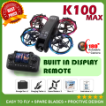 K100 MAX Drone HD Camera Real-Time Video Transmission Screen Control Obstacle Avoidance Rc Quadcopter. 
