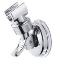 Adjustable Shower Head Holder Bathroom Chrome Wall Mount Strong Suction Handheld Shower Bracket. 