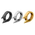 【New arrival】Cat Ear Ring Self-defense Ring Tiger Outdoor Male and Female Self-defense Products Broken Window Equipment Fashion Anti-wolf Defense Weapon. 