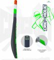 Jaspo Plastic Cricket Full Size Bat (34” X 4.5” inch) for All Age Groups (CRIC-Holic BAT). 