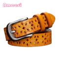 Ladies Belt Pin Buckle Women Hollow Faux Leather Belt. 