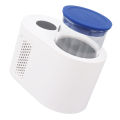 Portable Electric Cup Warmer And Cooler Digital Display Quick Cooling White Cup. 