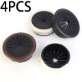 1/4Pcs 50Mm Desk Wire Hole Cover Base Grommet Table Cable Outlet Port Surface Line Box Furniture Hardware Tool. 