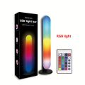 Pickup Light RGB Music Rhythm Lights Upgraded USB Rechargeable Model Christmas Decoration Desktop RGB Light Bar Music Rhythm. 
