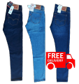 511 Light Blue Denim Jeans For Men Skinny Fit. 
