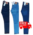 511 Mid Blue  Denim Jeans For Men Skinny Fit. 