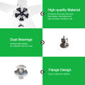 12V 1200W Wind Generator with Charger Controller 5 Blades S-Type Minitype Wind Turbine Generator Kit Clear Energy Windmill for Home Highways Boats. 