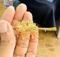 ESH Gold plated Stylish small hansaputtuwa agasthi Kandiyan saree Brooch / Saree Pin For Women. 