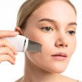 Ultrasonic Facial Cleansing, Skin Scrubber Facial Device Peeling Facial Cleansing Brush Face Ultrasonic Professional Scrubber 3-Mode Blackhead Remover, Beauty Device (TLS). 