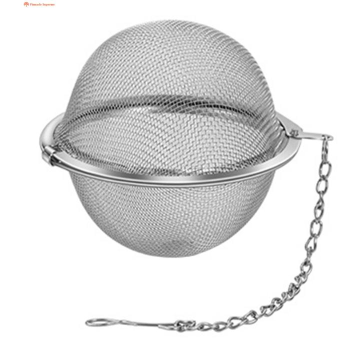 Tea Ball Infuser Stainless Steel Tea Infuser Ball for Loose Leaf Tea Spices Durable Seasoning Strainer for Herbal Tea Infuser