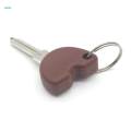 Brown Motorcycle Uncut Blank Key Replacement Universal Fit For Piaggio New. 