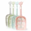 Plastic Litter Cleaning Tool Poop Scoop Shovel for Pet Dog Cat Kitten Hamsters Cat Pasir Kucing. 