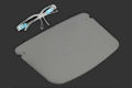 Glass Face Shield (Clear Plastic) 3pcs Pack. 