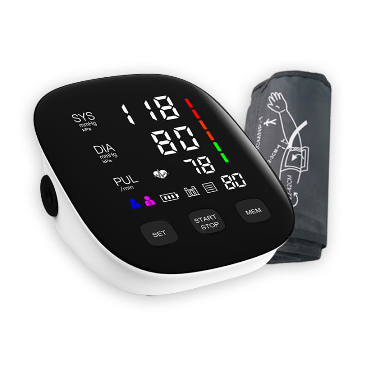 Led Bp Machine Electronic Bp Machine Smart Sphygmomanometer LED Large Screen Display ...