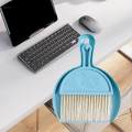 Mini Dustpan and Brush Set Table Cleaning Brush for Home Desk Keyboard. 