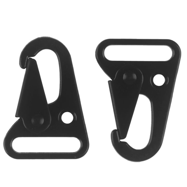 2Pcs HK Type Sling Snap Hook Clips  Strap  Attachment Carabiner Buckle