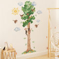 【Exclusive Offer】Big Tree Height Measurement Wall Stickers For Kids Room Boys Girls Height Ruller Grow Up Chart Wall Decals For Baby Nursery Room. 